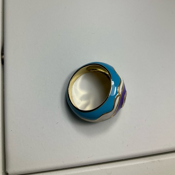 COPY - Big Mama. Enamel MOD Ring. Size 6. - Picture 3 of 3